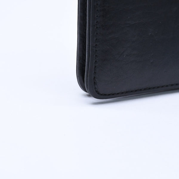 CHROME HEARTS クロムハーツ DR. DIGIACOMO ドクター・ディジャコモ カードケース コインケース ブラック シルバー金具 美品 中古 4a008301