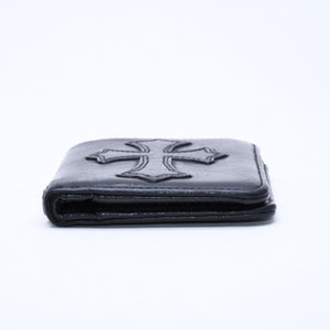 CHROME HEARTS クロムハーツ DR. DIGIACOMO ドクター・ディジャコモ カードケース コインケース ブラック シルバー金具 美品 中古 4a008301