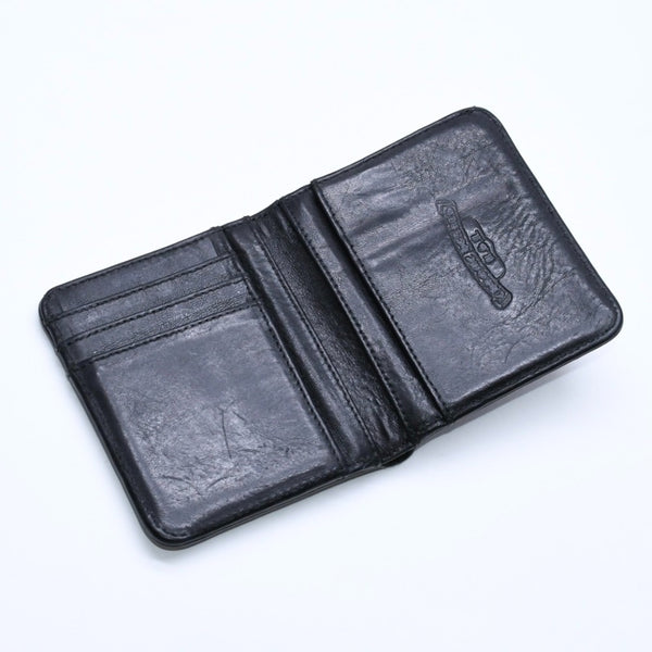 CHROME HEARTS クロムハーツ DR. DIGIACOMO ドクター・ディジャコモ カードケース コインケース ブラック シルバー金具 美品 中古 4a008301