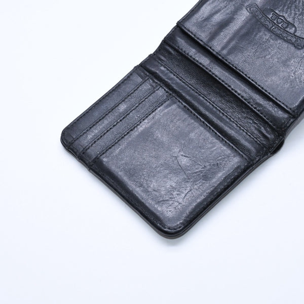 CHROME HEARTS クロムハーツ DR. DIGIACOMO ドクター・ディジャコモ カードケース コインケース ブラック シルバー金具 美品 中古 4a008301