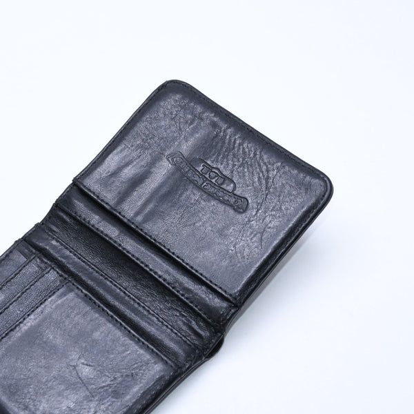 CHROME HEARTS クロムハーツ DR. DIGIACOMO ドクター・ディジャコモ カードケース コインケース ブラック シルバー金具 美品 中古 4a008301