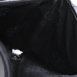 CHROME HEARTS クロムハーツ DR. DIGIACOMO ドクター・ディジャコモ カードケース コインケース ブラック シルバー金具 美品 中古 4a008301