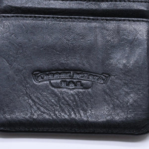 CHROME HEARTS クロムハーツ DR. DIGIACOMO ドクター・ディジャコモ カードケース コインケース ブラック シルバー金具 美品 中古 4a008301