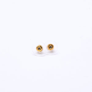 CHANEL シャネル ココマーク スクエア スタッドピアス 重量約2.07g 02A刻印 GP メタル ゴールド 両耳用 美品 中古 4a007103