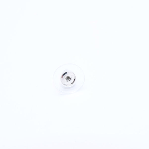 CHANEL シャネル ココマーク ラウンド スタッドピアス 重量約1.19g 03C刻印 ブルー シルバー メタル 樹脂系 片耳用 美品 中古 4a007077