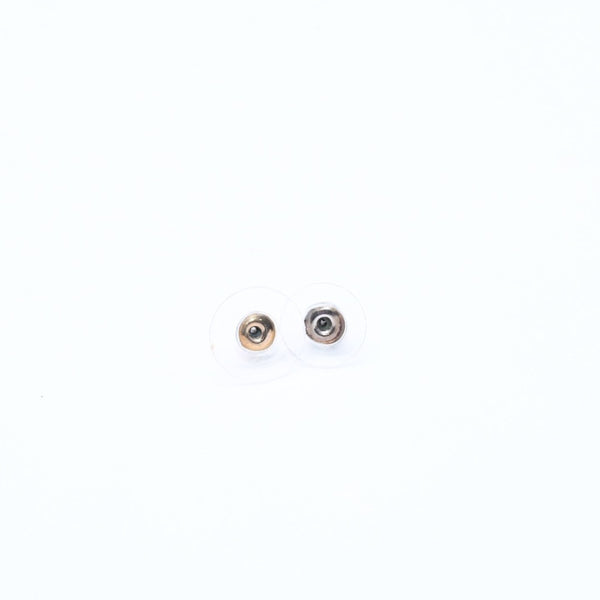 CHANEL シャネル ココマーク ピアス 重量約5.48g 08A刻印 メタル ラインストーン シルバー 両耳用 美品 中古 4a007081