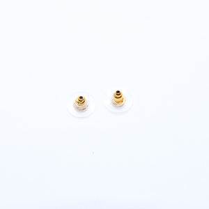 極美品 CHANEL シャネル ココマーク スタッドピアス 重量約2.68g F18V刻印 GP メタル ラインストーン ゴールド 両耳用 中古 4a007082