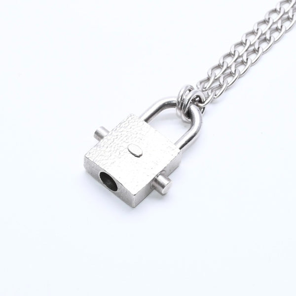CHANEL シャネル ココマーク カデナ ネックレス 全長約75cm 重量約41.10g 04P刻印 シルバー ブラック メタル 美品 中古 4a007086
