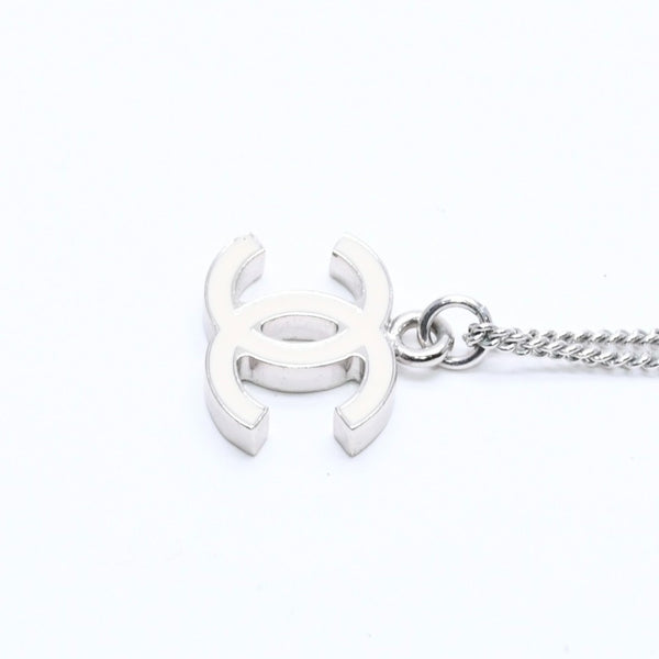 極美品 CHANEL シャネル ココマーク ネックレス 重量約5.77g 05V刻印 GP メタル ラインストーン 全長約43.0cm 中古 4a007105