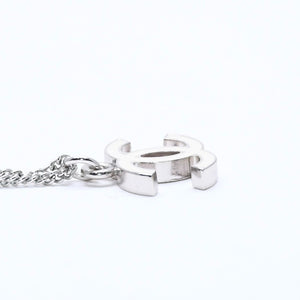 極美品 CHANEL シャネル ココマーク ネックレス 重量約5.77g 05V刻印 GP メタル ラインストーン 全長約43.0cm 中古 4a007105