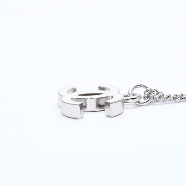 極美品 CHANEL シャネル ココマーク ネックレス 重量約5.77g 05V刻印 GP メタル ラインストーン 全長約43.0cm 中古 4a007105