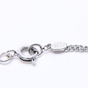 極美品 CHANEL シャネル ココマーク ネックレス 重量約5.77g 05V刻印 GP メタル ラインストーン 全長約43.0cm 中古 4a007105