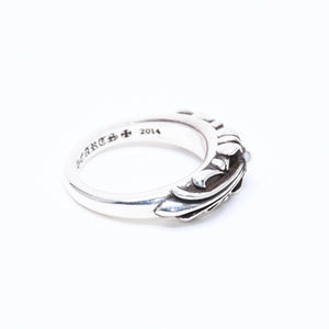 New and unused CHROME HEARTS BABY CLSC FLRL CRS RING Baby Classic Floral Cross Ring Weight 4.68g Size 5.5 Used 4a008572