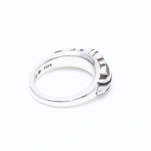 New and unused CHROME HEARTS BABY CLSC FLRL CRS RING Baby Classic Floral Cross Ring Weight 4.68g Size 5.5 Used 4a008572