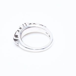 New and unused CHROME HEARTS BABY CLSC FLRL CRS RING Baby Classic Floral Cross Ring Weight 4.68g Size 5.5 Used 4a008572