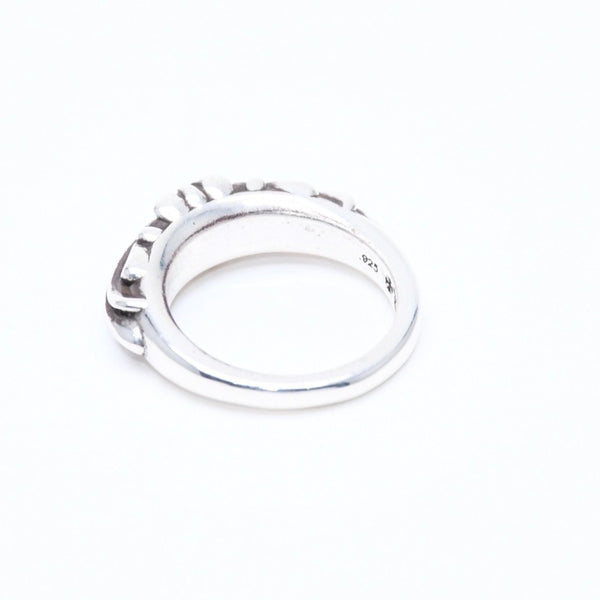 New and unused CHROME HEARTS BABY CLSC FLRL CRS RING Baby Classic Floral Cross Ring Weight 4.68g Size 5.5 Used 4a008572