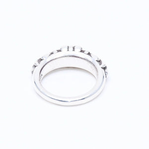 New and unused CHROME HEARTS BABY CLSC FLRL CRS RING Baby Classic Floral Cross Ring Weight 4.68g Size 5.5 Used 4a008572