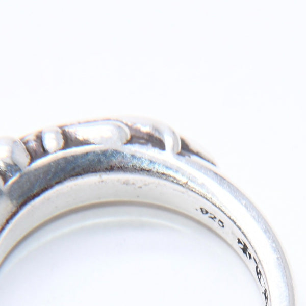 New and unused CHROME HEARTS BABY CLSC FLRL CRS RING Baby Classic Floral Cross Ring Weight 4.68g Size 5.5 Used 4a008572