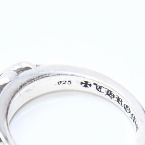 New and unused CHROME HEARTS BABY CLSC FLRL CRS RING Baby Classic Floral Cross Ring Weight 4.68g Size 5.5 Used 4a008572
