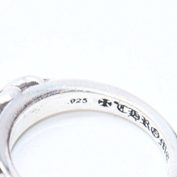 New and unused CHROME HEARTS BABY CLSC FLRL CRS RING Baby Classic Floral Cross Ring Weight 4.68g Size 5.5 Used 4a008572
