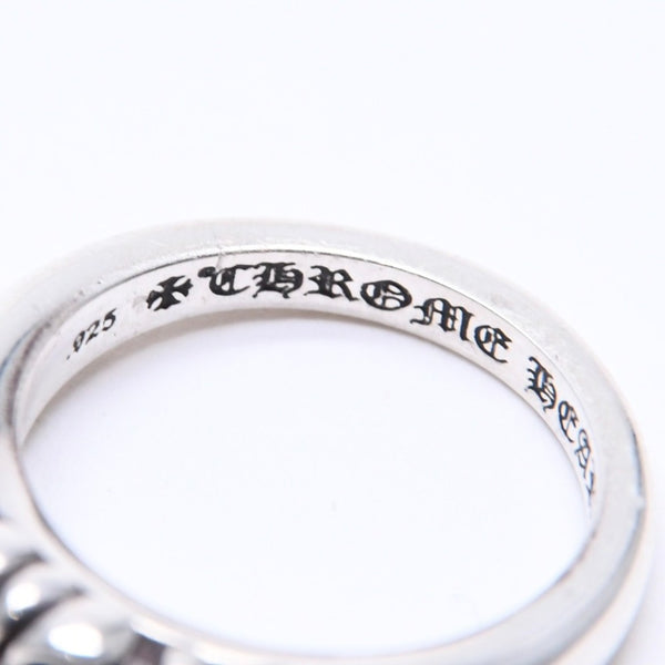 New and unused CHROME HEARTS BABY CLSC FLRL CRS RING Baby Classic Floral Cross Ring Weight 4.68g Size 5.5 Used 4a008572