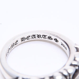 New and unused CHROME HEARTS BABY CLSC FLRL CRS RING Baby Classic Floral Cross Ring Weight 4.68g Size 5.5 Used 4a008572