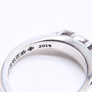 New and unused CHROME HEARTS BABY CLSC FLRL CRS RING Baby Classic Floral Cross Ring Weight 4.68g Size 5.5 Used 4a008572