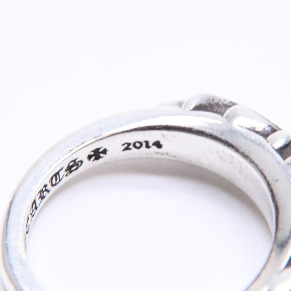 New and unused CHROME HEARTS BABY CLSC FLRL CRS RING Baby Classic Floral Cross Ring Weight 4.68g Size 5.5 Used 4a008572