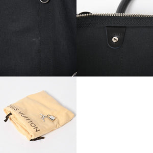 極美品 LOUIS VUITTON ルイヴィトン キーポルバンドリエール55 ボストンバッグ N41413 ダミエグラフィット ブラック 中古 4a008198
