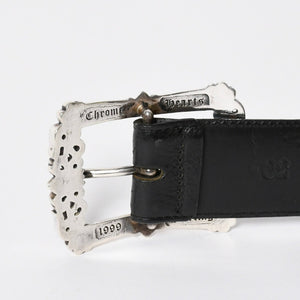 CHROME HEARTS BLT FILIGREE OTJ Filigree OTJ Belt Size 30 Leather Silver 925 Good Condition Used 4a008574