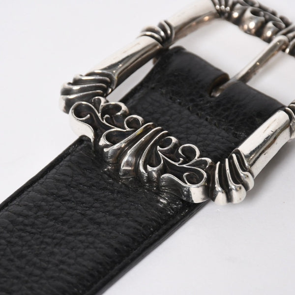 CHROME HEARTS BLT FILIGREE OTJ Filigree OTJ Belt Size 30 Leather Silver 925 Good Condition Used 4a008574