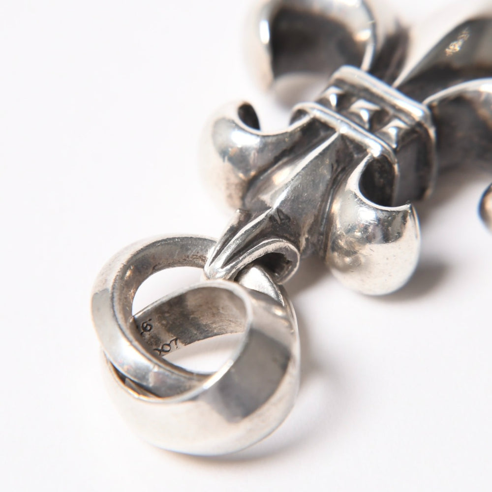 極美品 CHROME HEARTS クロムハーツ BS FLUER CHARM LARGE BSフレア チャーム ペンダントトップ 重量約29.45g 中古 4a008148