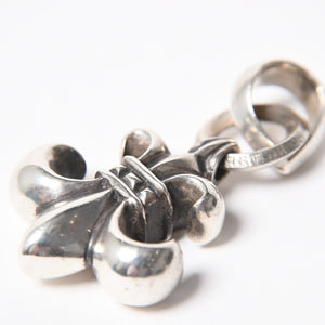 極美品 CHROME HEARTS クロムハーツ BS FLUER CHARM LARGE BSフレア チャーム ペンダントトップ 重量約29.45g 中古 4a008148