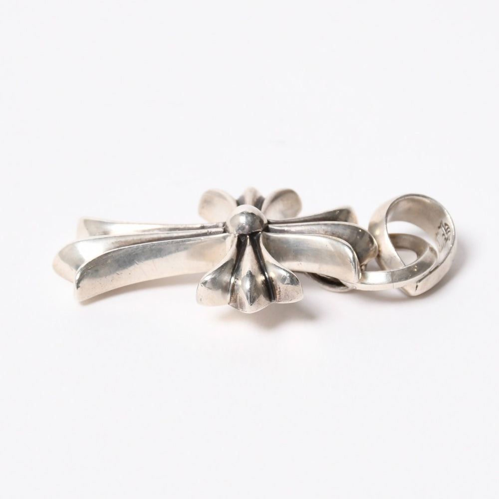 CHROME HEARTS クロムハーツ スモールCHクロス ウィズベイル ペンダント チャーム 重量約24.75g シルバー シルバー925 美品 中古 4a007037