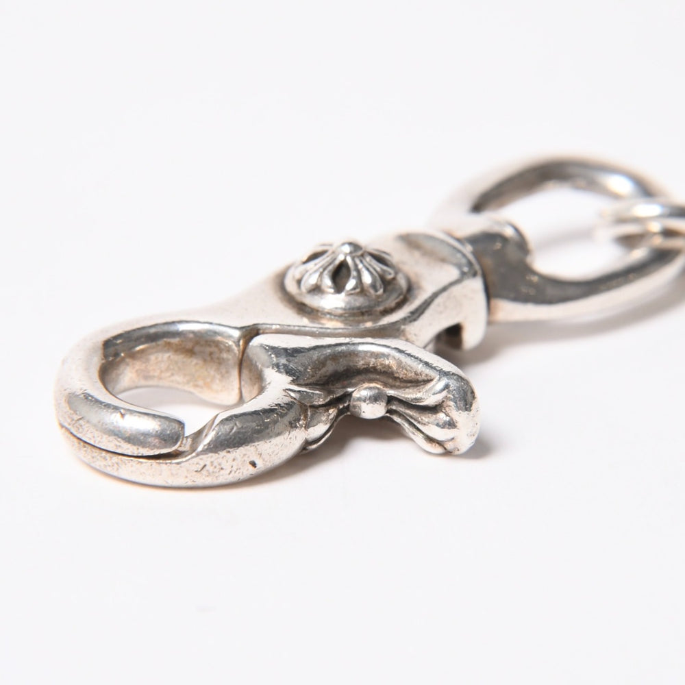 極美品 CHROME HEARTS クロムハーツ 2クリップショート #1 マルチボールウォレットチェーン 重量約148.3ｇ 全長約46cm 16リンク 中古 4a008143