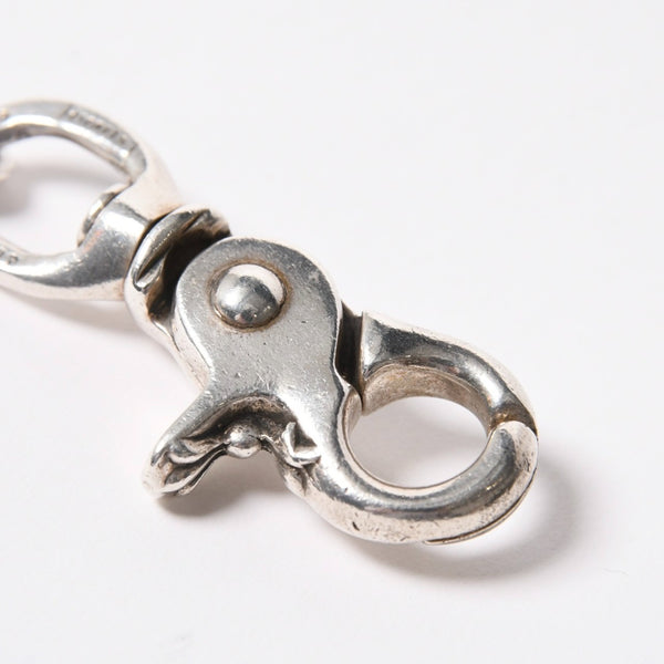 極美品 CHROME HEARTS クロムハーツ 2クリップショート #1 マルチボールウォレットチェーン 重量約148.3ｇ 全長約46cm 16リンク 中古 4a008143