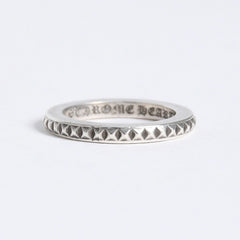 極美品 CHROME HEARTS クロムハーツ TFP PNK PLS トゥルーファッキンパンク プラスパンク サイズ13号 重量約4.5g シルバー925 中古 4a008205