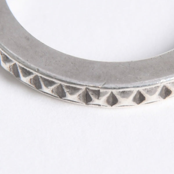 極美品 CHROME HEARTS クロムハーツ TFP PNK PLS トゥルーファッキンパンク プラスパンク サイズ13号 重量約4.5g シルバー925 中古 4a008205
