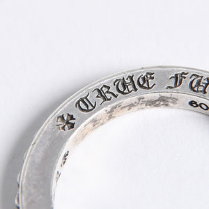 極美品 CHROME HEARTS クロムハーツ TFP PNK PLS トゥルーファッキンパンク プラスパンク サイズ13号 重量約4.5g シルバー925 中古 4a008205