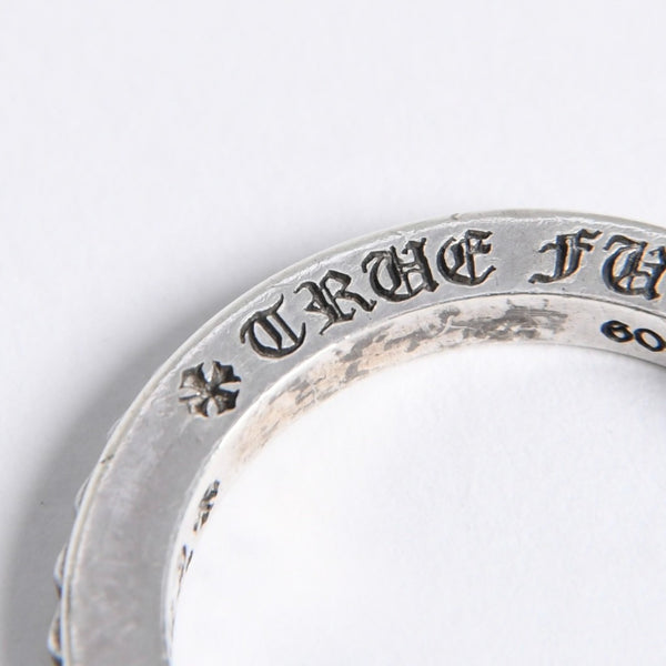 極美品 CHROME HEARTS クロムハーツ TFP PNK PLS トゥルーファッキンパンク プラスパンク サイズ13号 重量約4.5g シルバー925 中古 4a008205