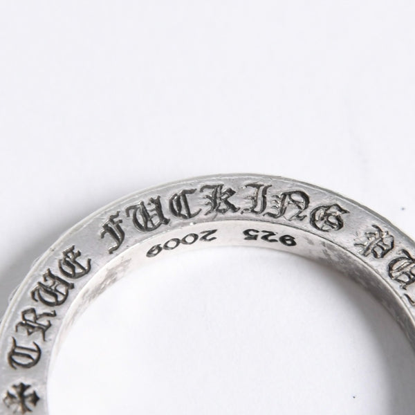 極美品 CHROME HEARTS クロムハーツ TFP PNK PLS トゥルーファッキンパンク プラスパンク サイズ13号 重量約4.5g シルバー925 中古 4a008205