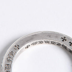 極美品 CHROME HEARTS クロムハーツ TFP PNK PLS トゥルーファッキンパンク プラスパンク サイズ13号 重量約4.5g シルバー925 中古 4a008205