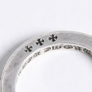 極美品 CHROME HEARTS クロムハーツ TFP PNK PLS トゥルーファッキンパンク プラスパンク サイズ13号 重量約4.5g シルバー925 中古 4a008205