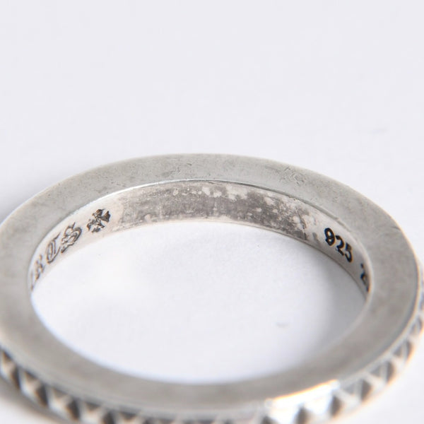 極美品 CHROME HEARTS クロムハーツ TFP PNK PLS トゥルーファッキンパンク プラスパンク サイズ13号 重量約4.5g シルバー925 中古 4a008205