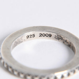 極美品 CHROME HEARTS クロムハーツ TFP PNK PLS トゥルーファッキンパンク プラスパンク サイズ13号 重量約4.5g シルバー925 中古 4a008205