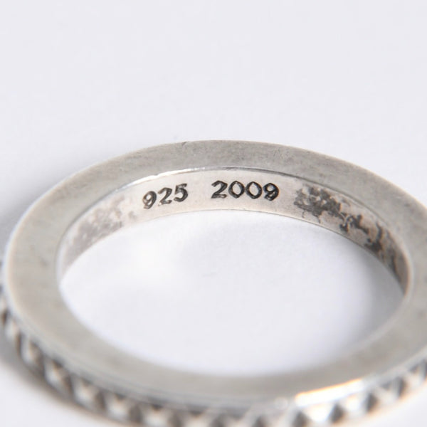 極美品 CHROME HEARTS クロムハーツ TFP PNK PLS トゥルーファッキンパンク プラスパンク サイズ13号 重量約4.5g シルバー925 中古 4a008205