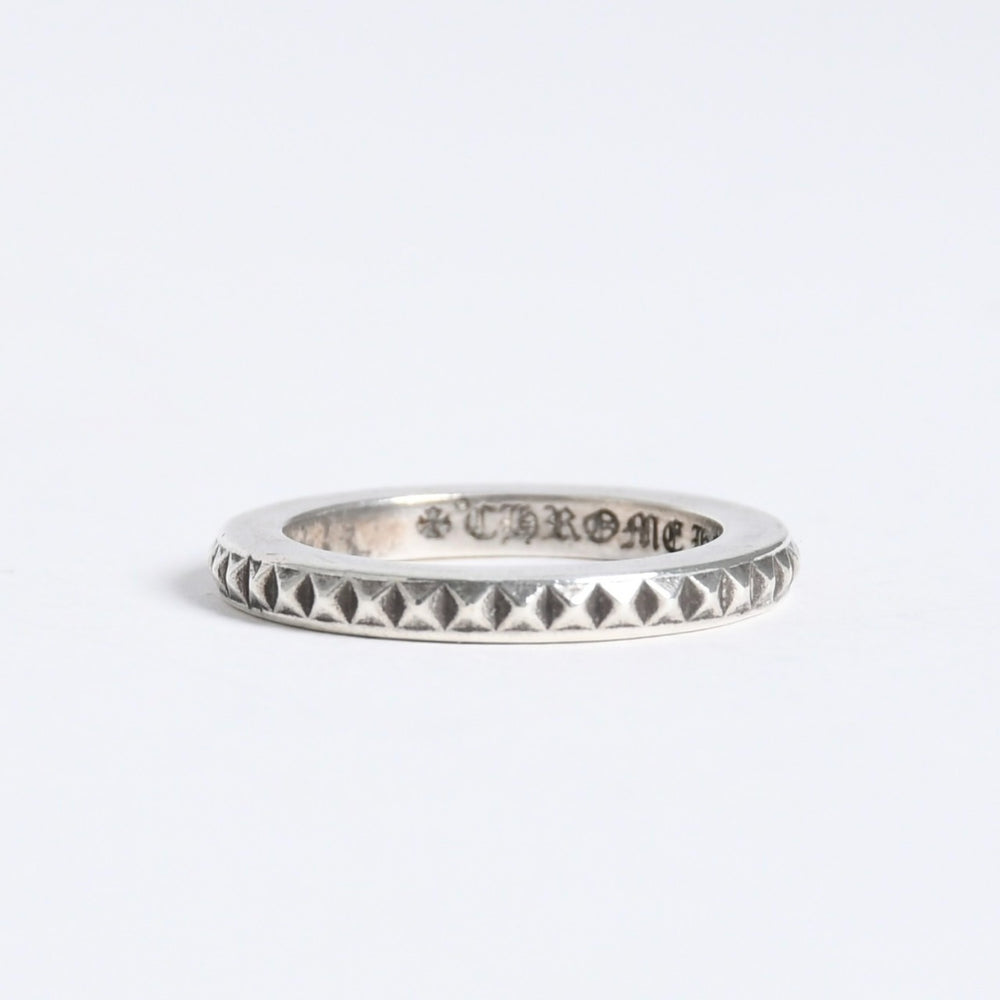 極美品 CHROME HEARTS クロムハーツ TFP PNK PLS トゥルーファッキンパンク プラスパンク サイズ13号 重量約4.5g シルバー925 中古 4a008205