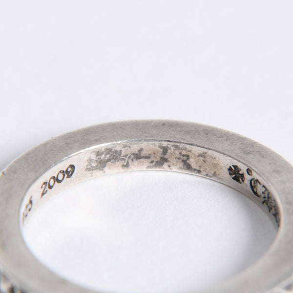 極美品 CHROME HEARTS クロムハーツ TFP PNK PLS トゥルーファッキンパンク プラスパンク サイズ13号 重量約4.5g シルバー925 中古 4a008205