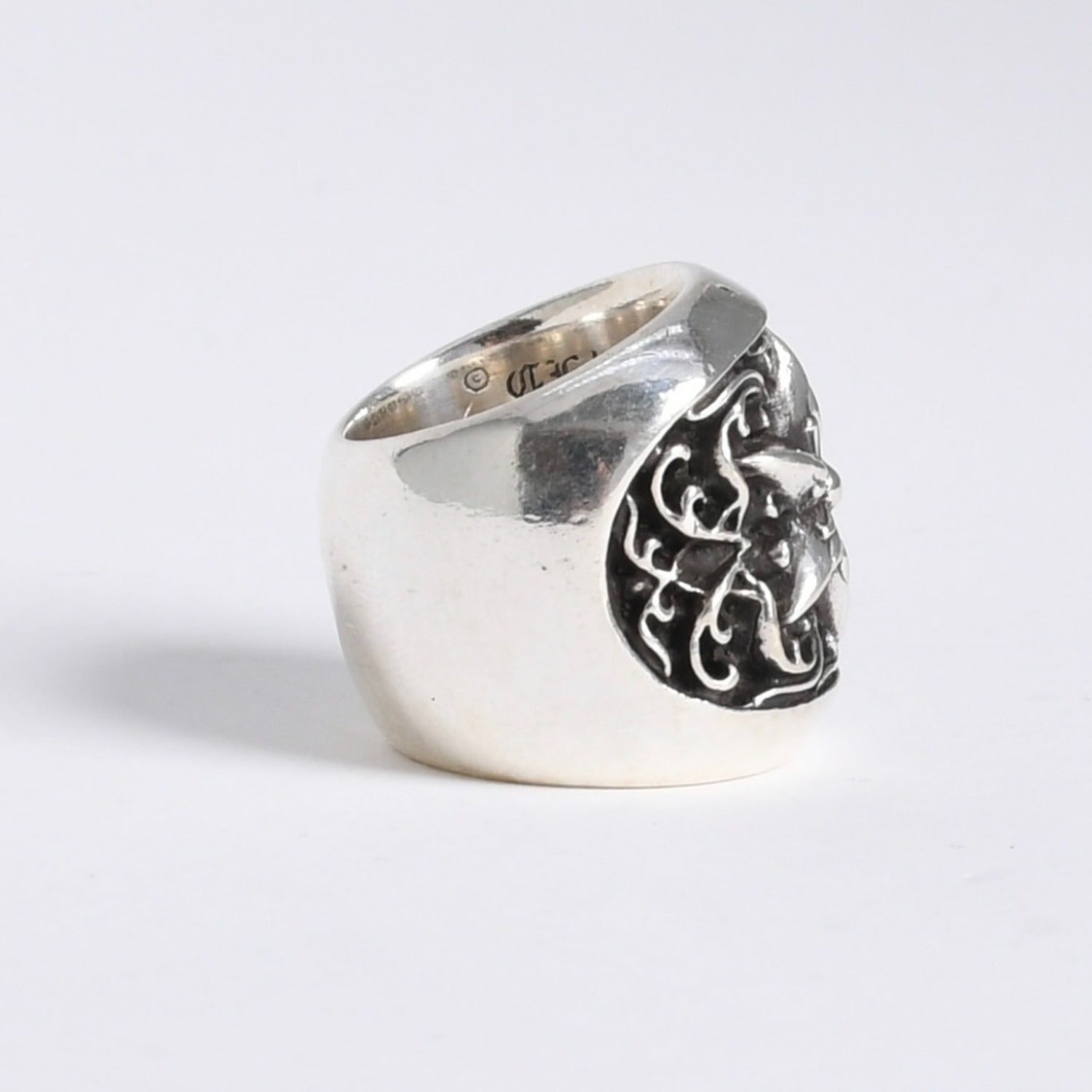 極美品 CHROME HEARTS クロムハーツ CLASSIC OVAL STAR クラシック