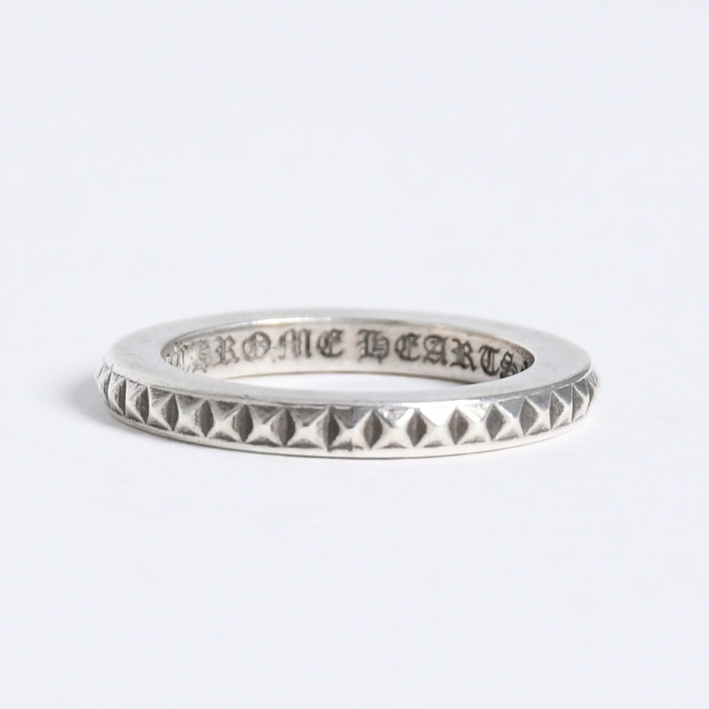 極美品 CHROME HEARTS クロムハーツ TFP PNK PLS トゥルーファッキンパンク プラスパンク サイズ13号 重量約4.5g シルバー925 中古 4a008205